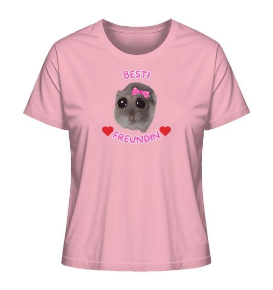 Besti Freundin Hamsti - Ladies Organic Shirt