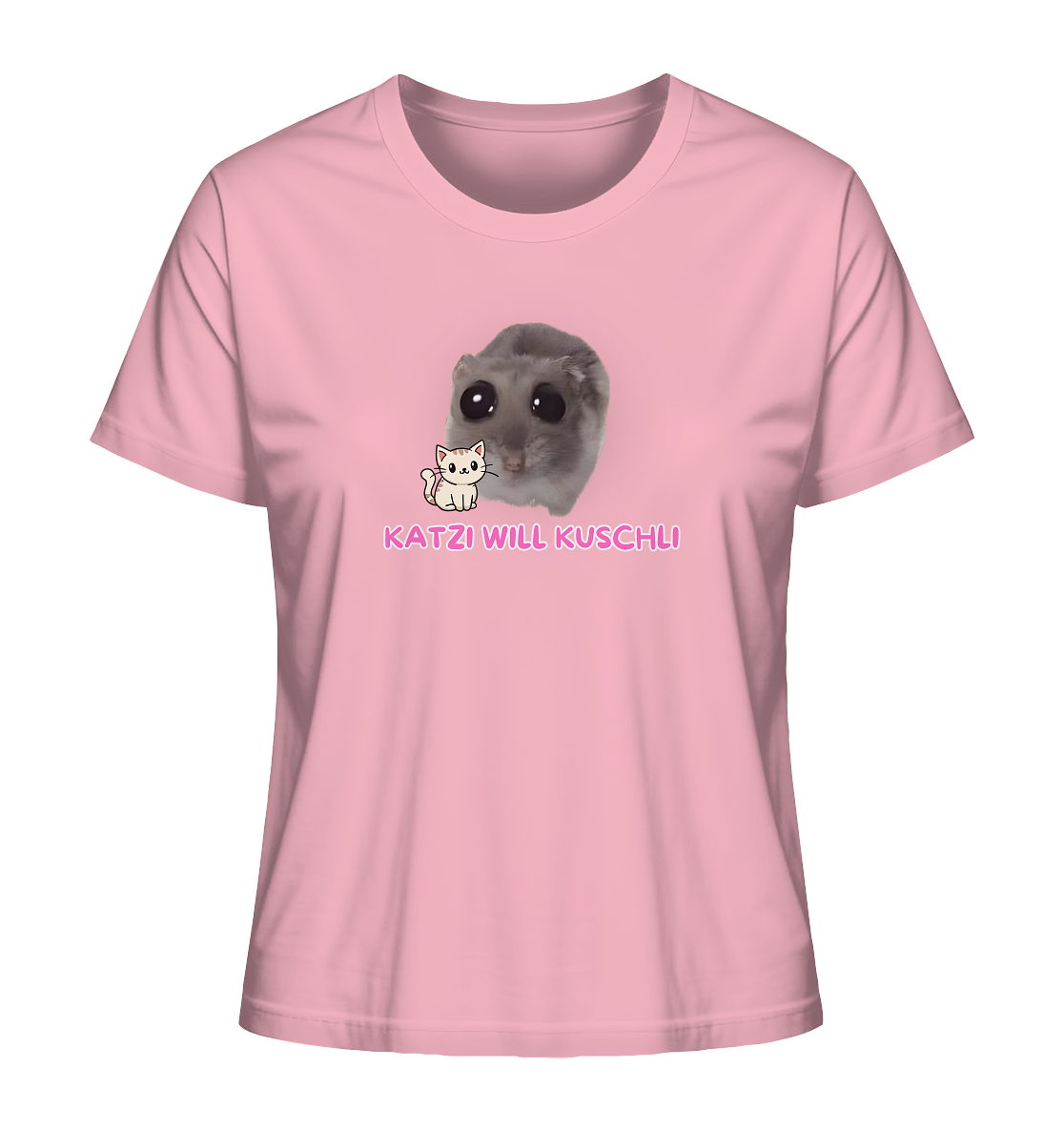 Katzi will Kuschli - Ladies Organic Shirt