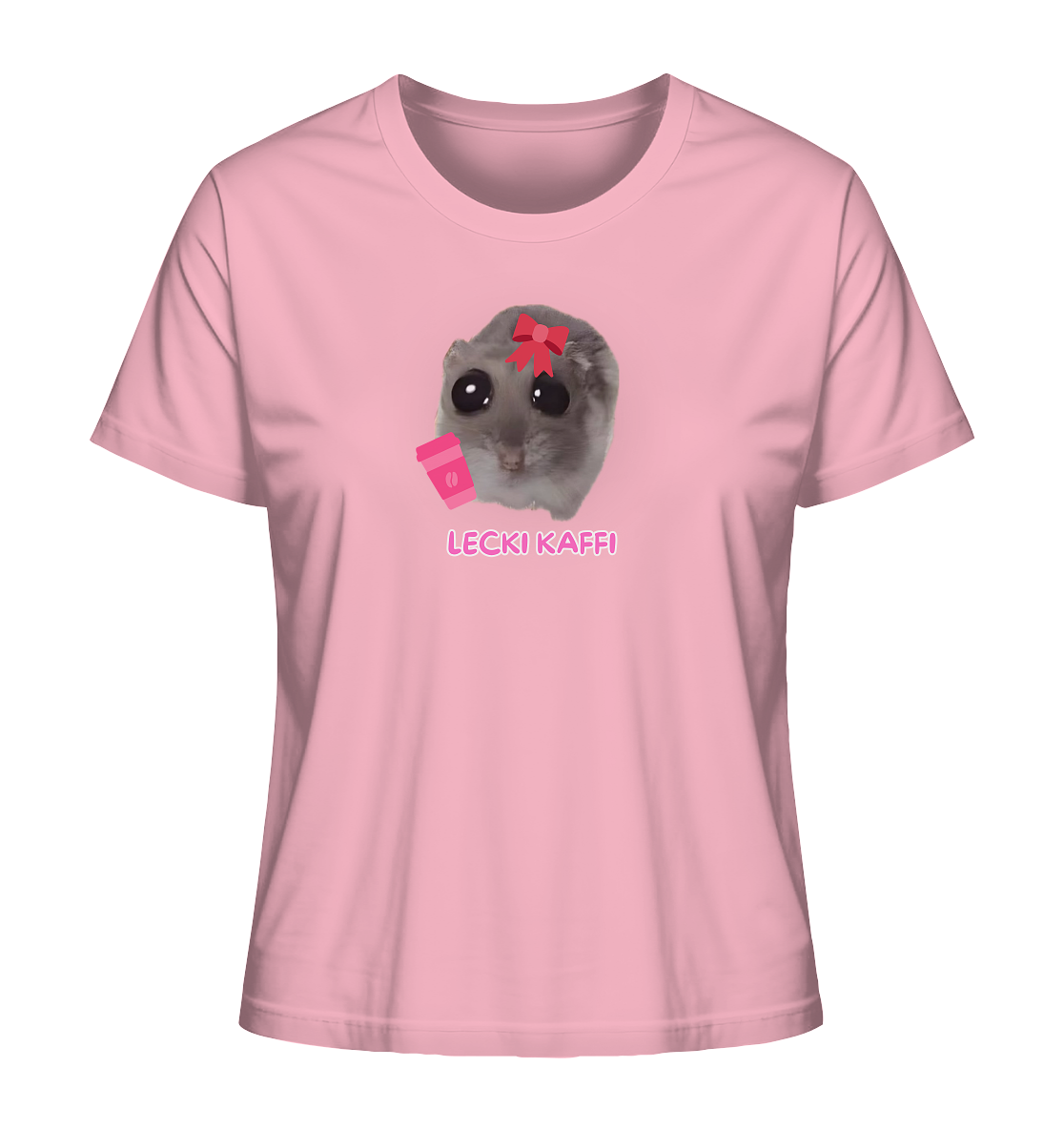 Lecki Kaffi Hamsti - Ladies Organic Shirt
