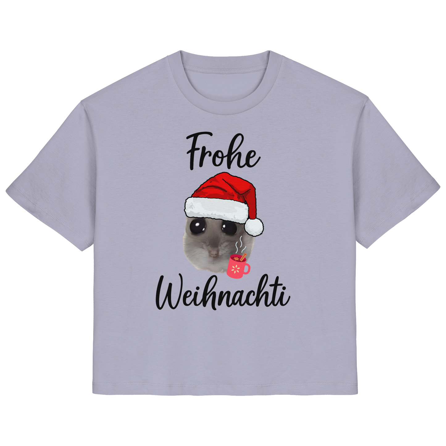 Frohe Weihnachti Hamsti - Ladies Organic Shirt