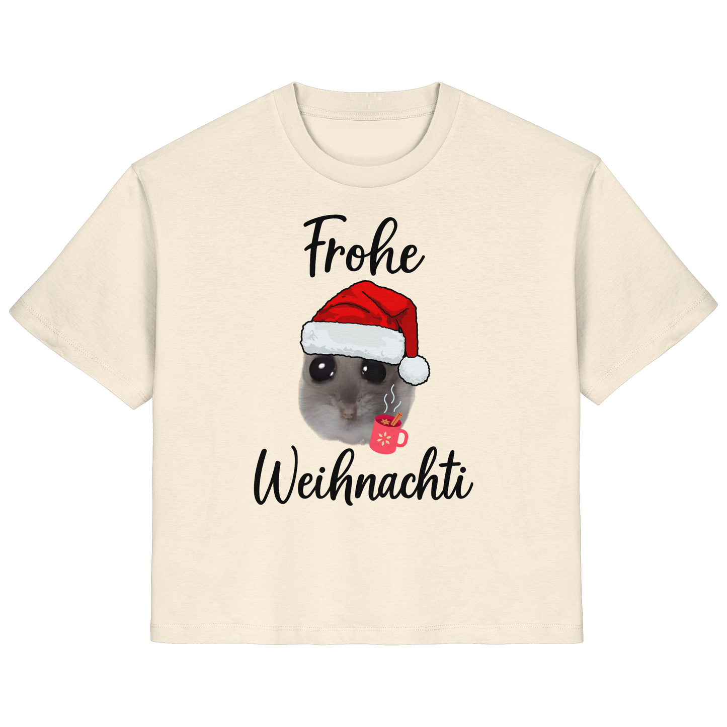 Frohe Weihnachti Hamsti - Ladies Organic Shirt