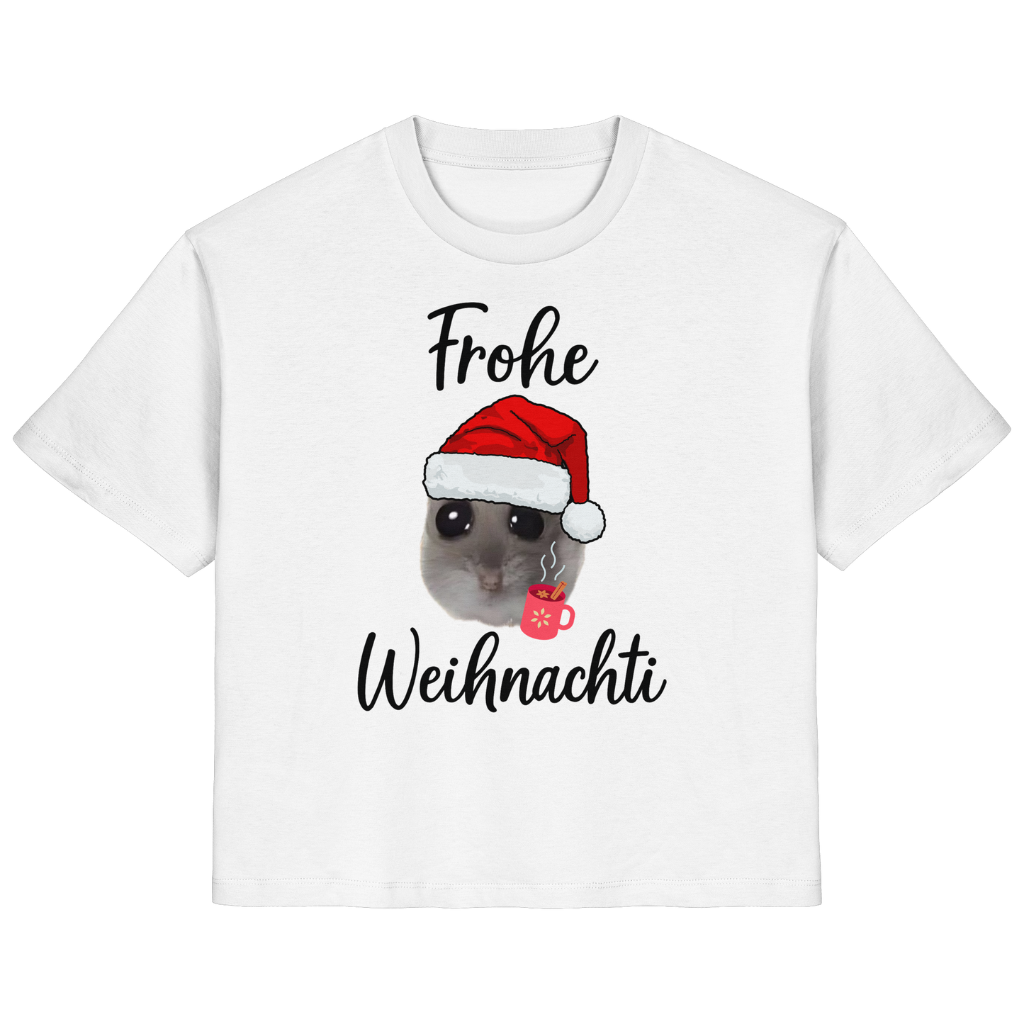 Frohe Weihnachti Hamsti - Ladies Organic Shirt