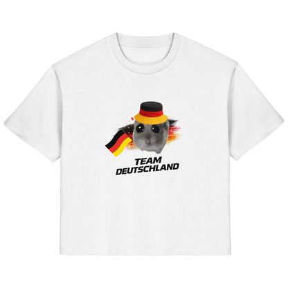 Hamsti Team Deutschland Fan Shirti - Ladies Organic Shirt