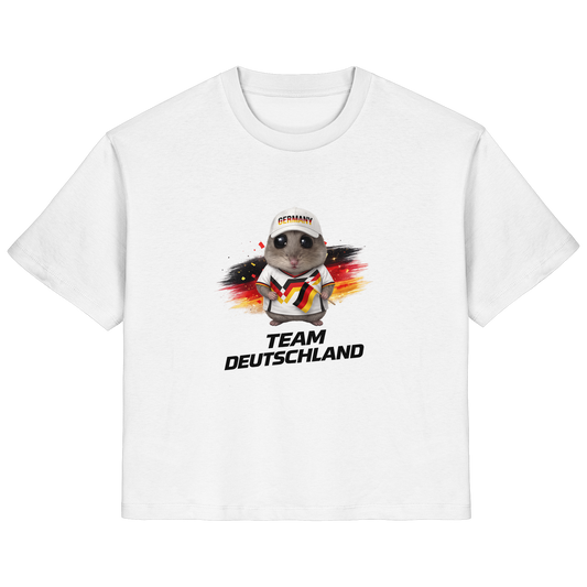 Hamsti - Team Deutschland Fan Shirt - Ladies Organic Shirt