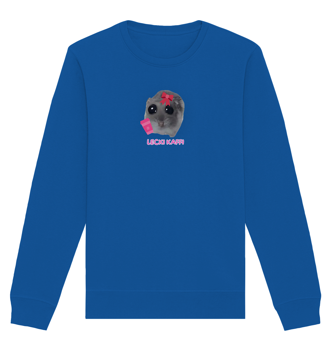 Lecki Kaffi Hamsti - Organic Basic Unisex Sweatshirt