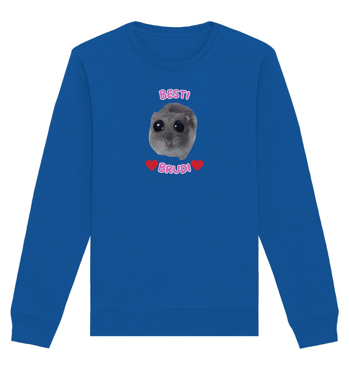 Besti Brudi Hamsti - Organic Basic Unisex Sweatshirt