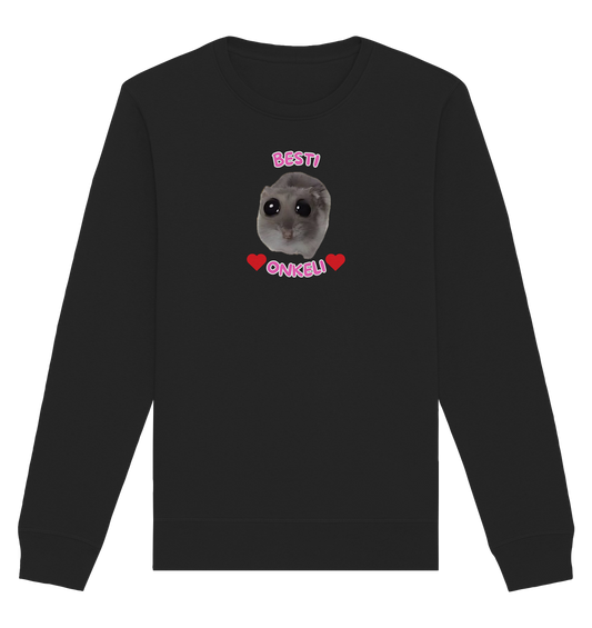 Besti Onkeli Hamsti - Organic Basic Unisex Sweatshirt