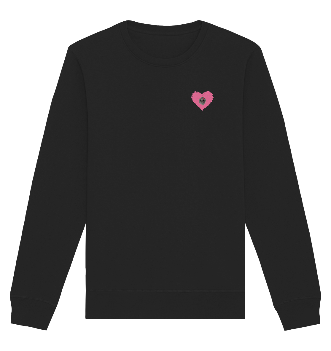 Herz Hamsti - Organic Basic Unisex Sweatshirt