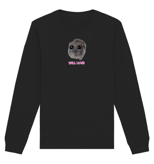 Will habi Hamsti - Organic Basic Unisex Sweatshirt