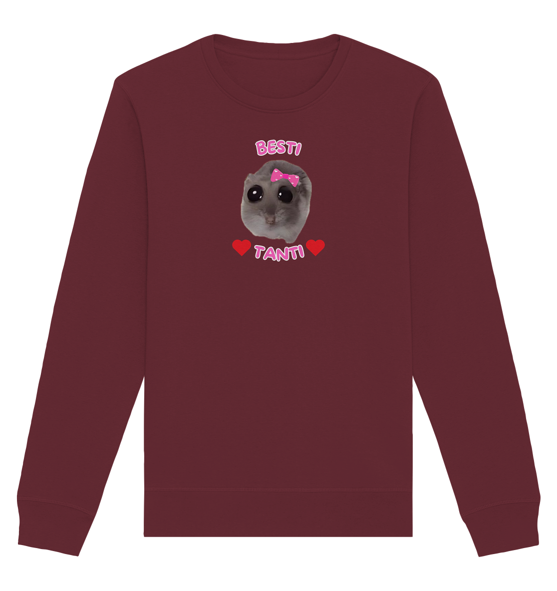 Besti Tanti Hamsti - Organic Basic Unisex Sweatshirt