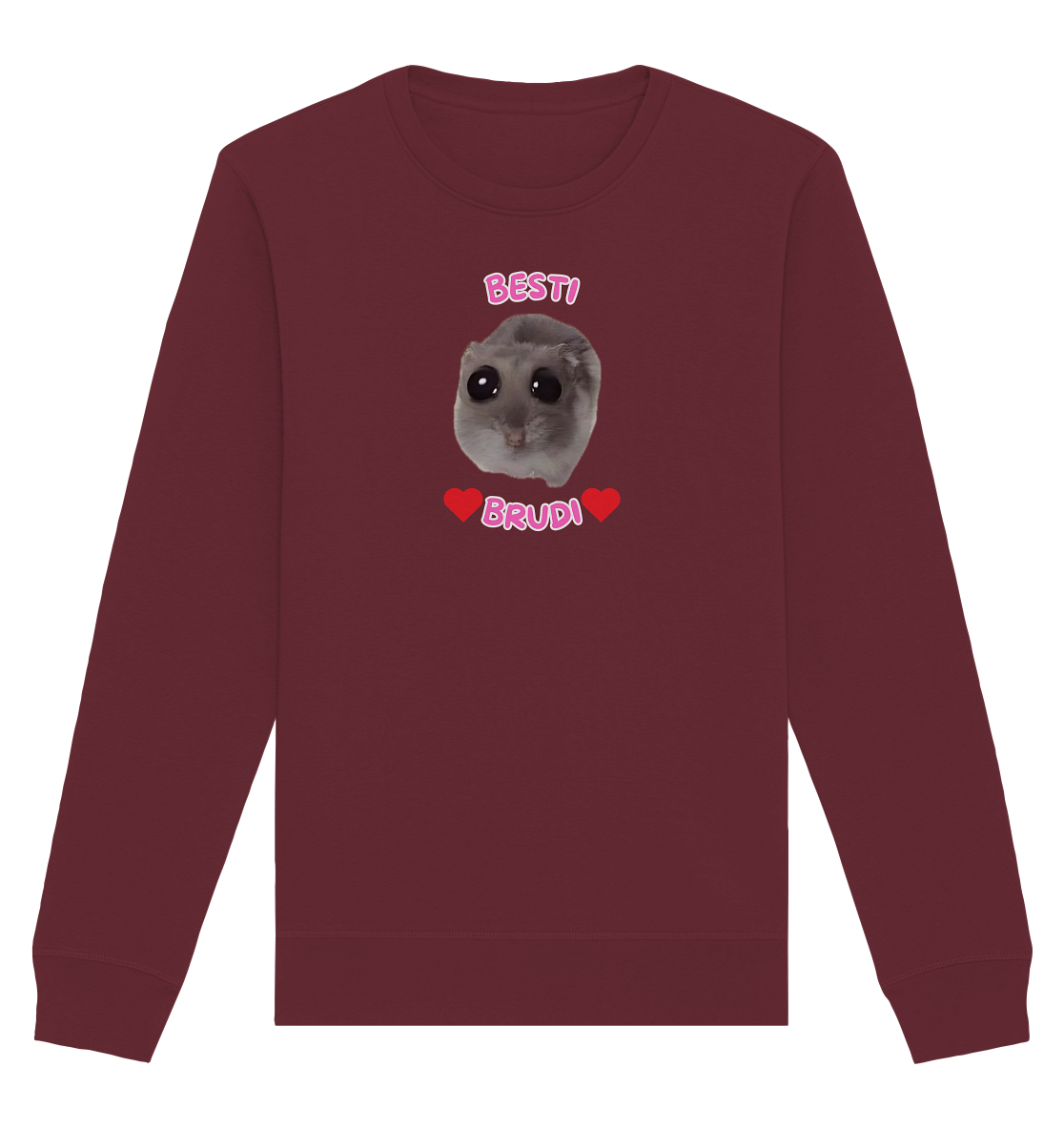 Besti Brudi Hamsti - Organic Basic Unisex Sweatshirt