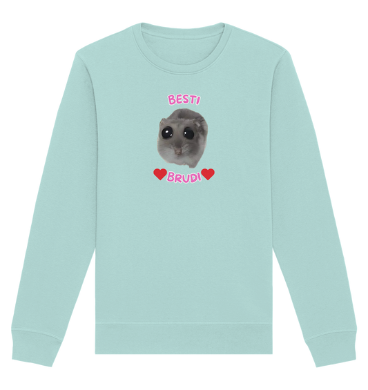 Besti Brudi Hamsti - Organic Basic Unisex Sweatshirt