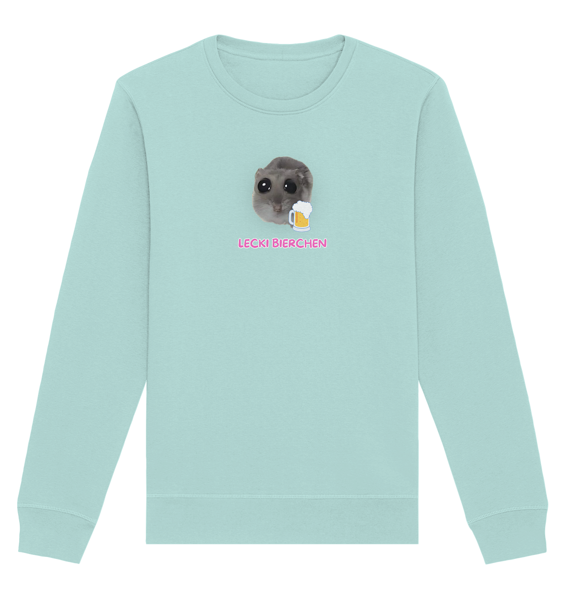 Lecki Bierchen Hamsti - Organic Basic Unisex Sweatshirt