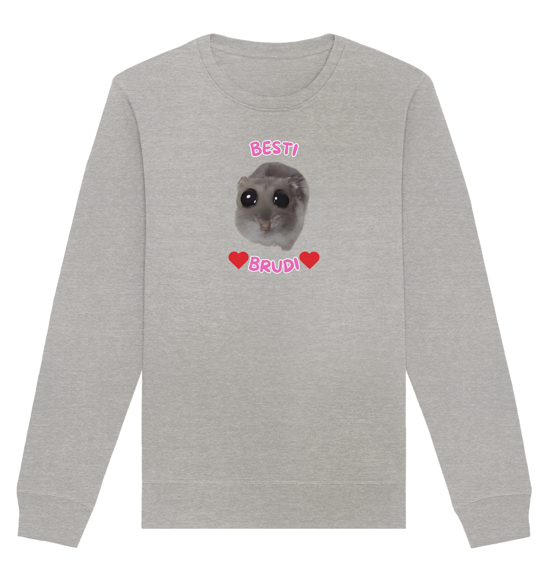 Besti Brudi Hamsti - Organic Basic Unisex Sweatshirt