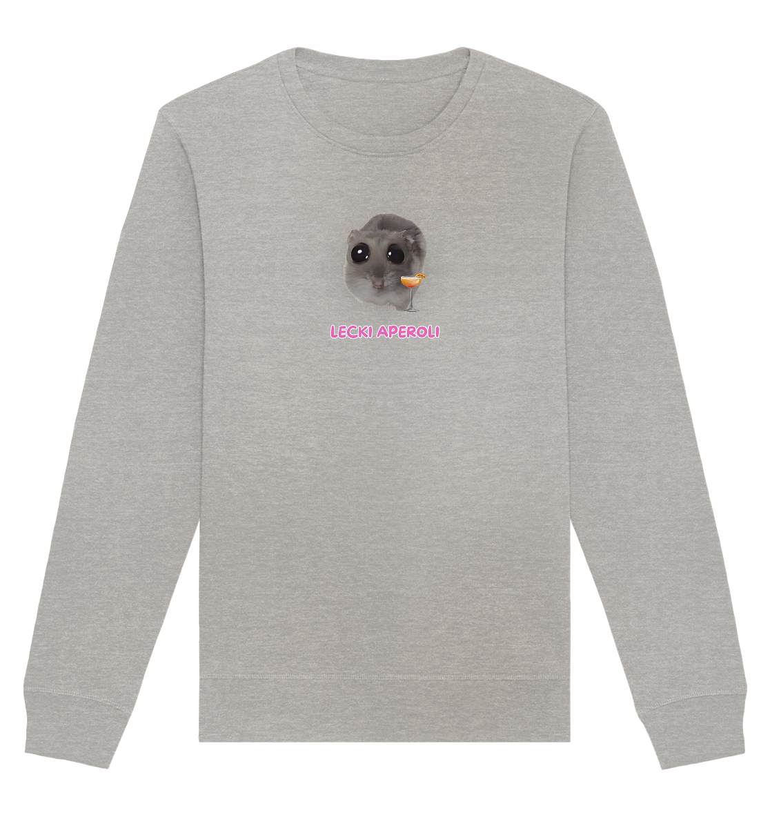 Lecki Aperoli Hamsti - Organic Basic Unisex Sweatshirt