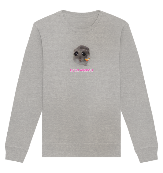 Lecki Aperoli Hamsti - Organic Basic Unisex Sweatshirt