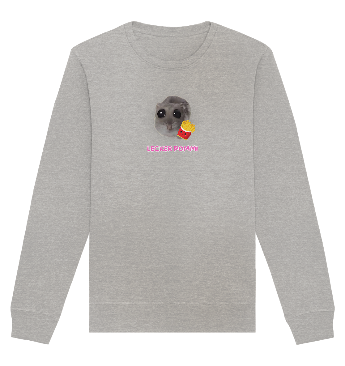 Lecker Pommi Hamsti - Organic Basic Unisex Sweatshirt