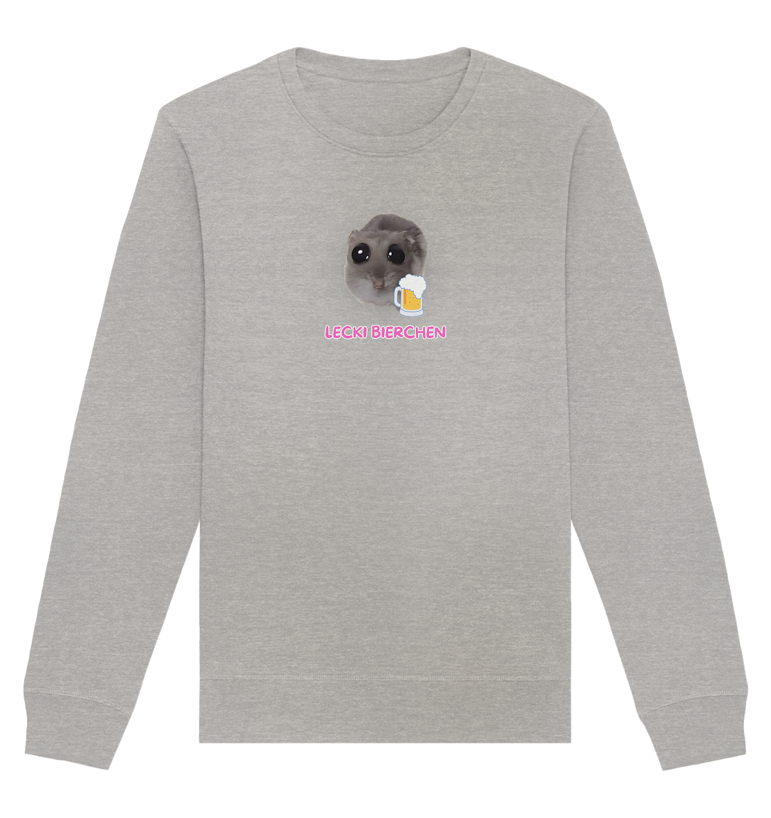 Lecki Bierchen Hamsti - Organic Basic Unisex Sweatshirt