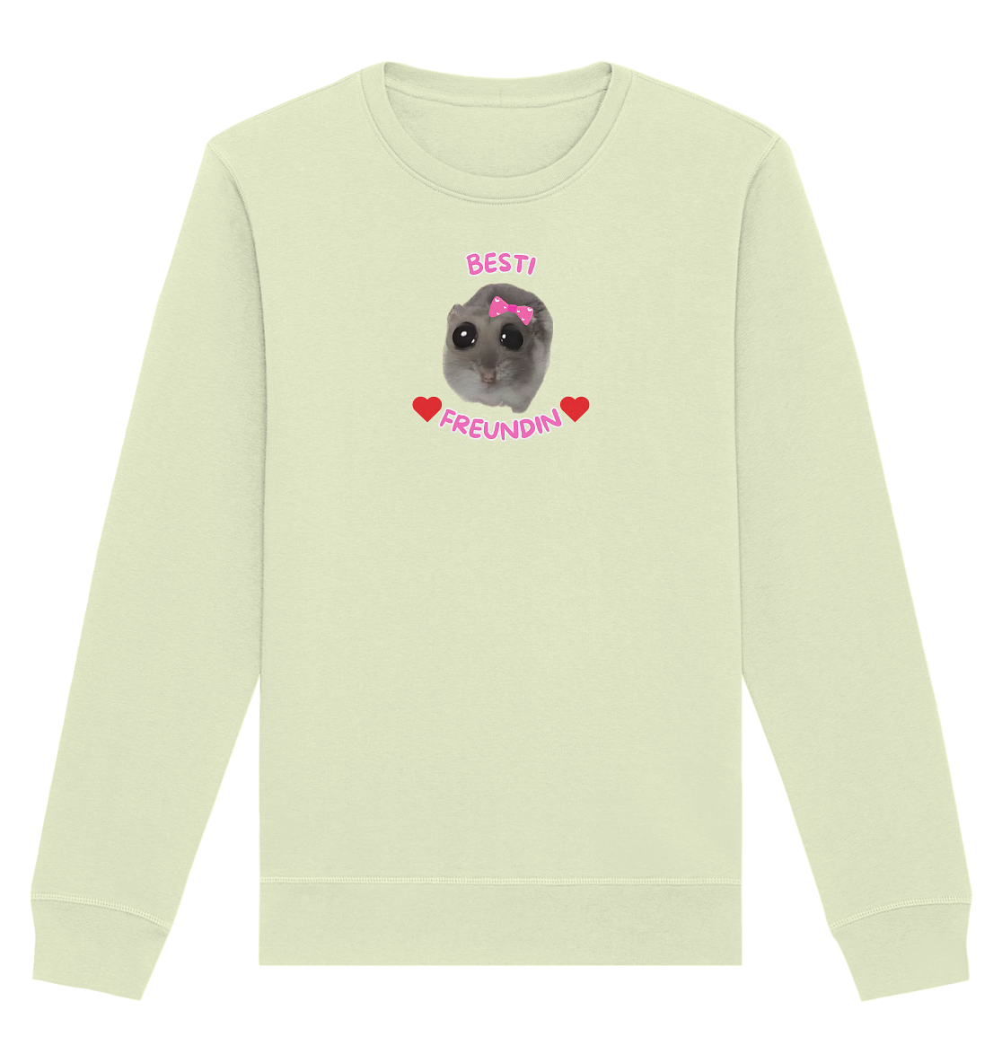 Besti Freundin Hamsti - Organic Basic Unisex Sweatshirt