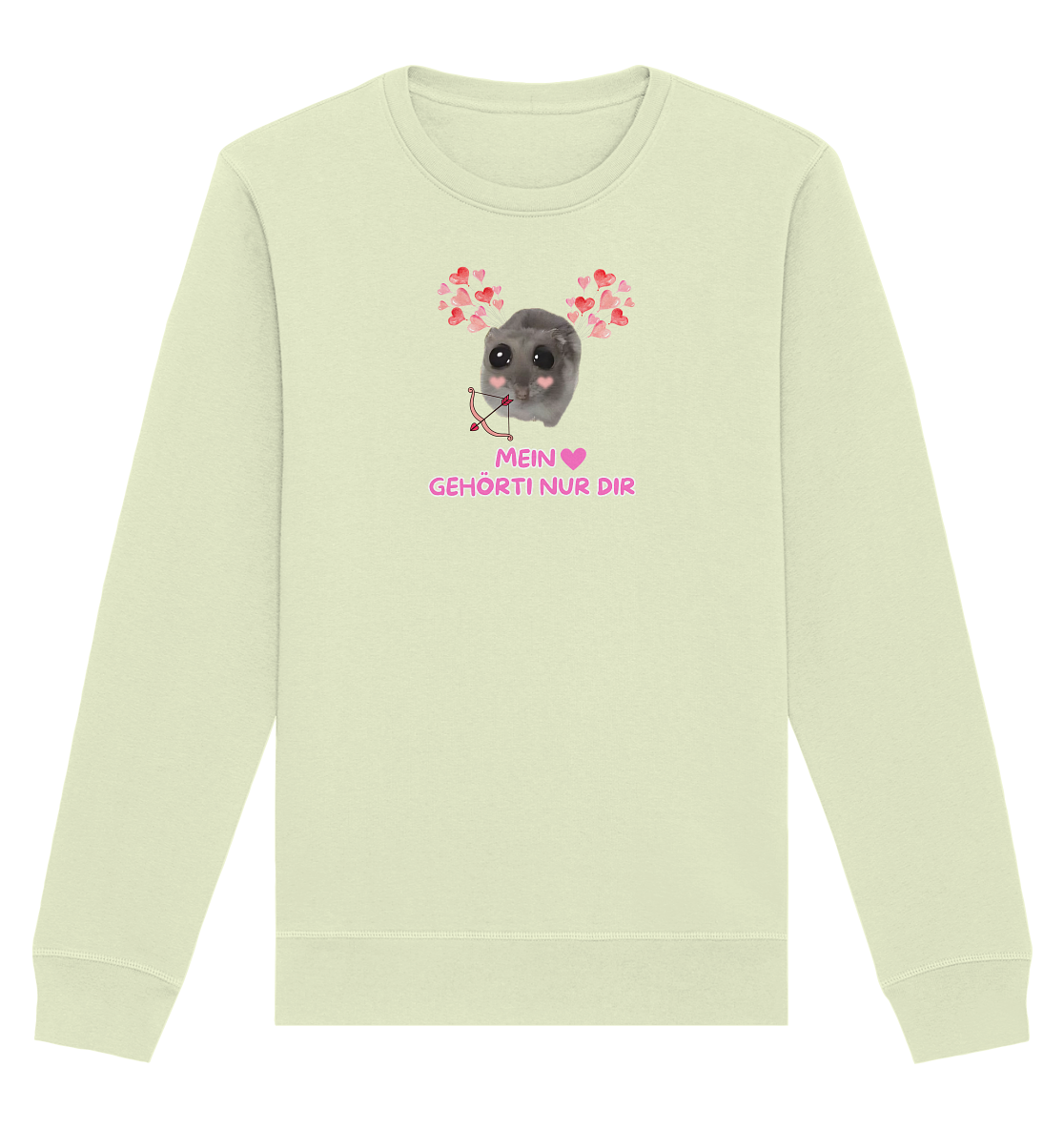 Mein Herz gehörti nur Dir - Organic Basic Unisex Sweatshirt