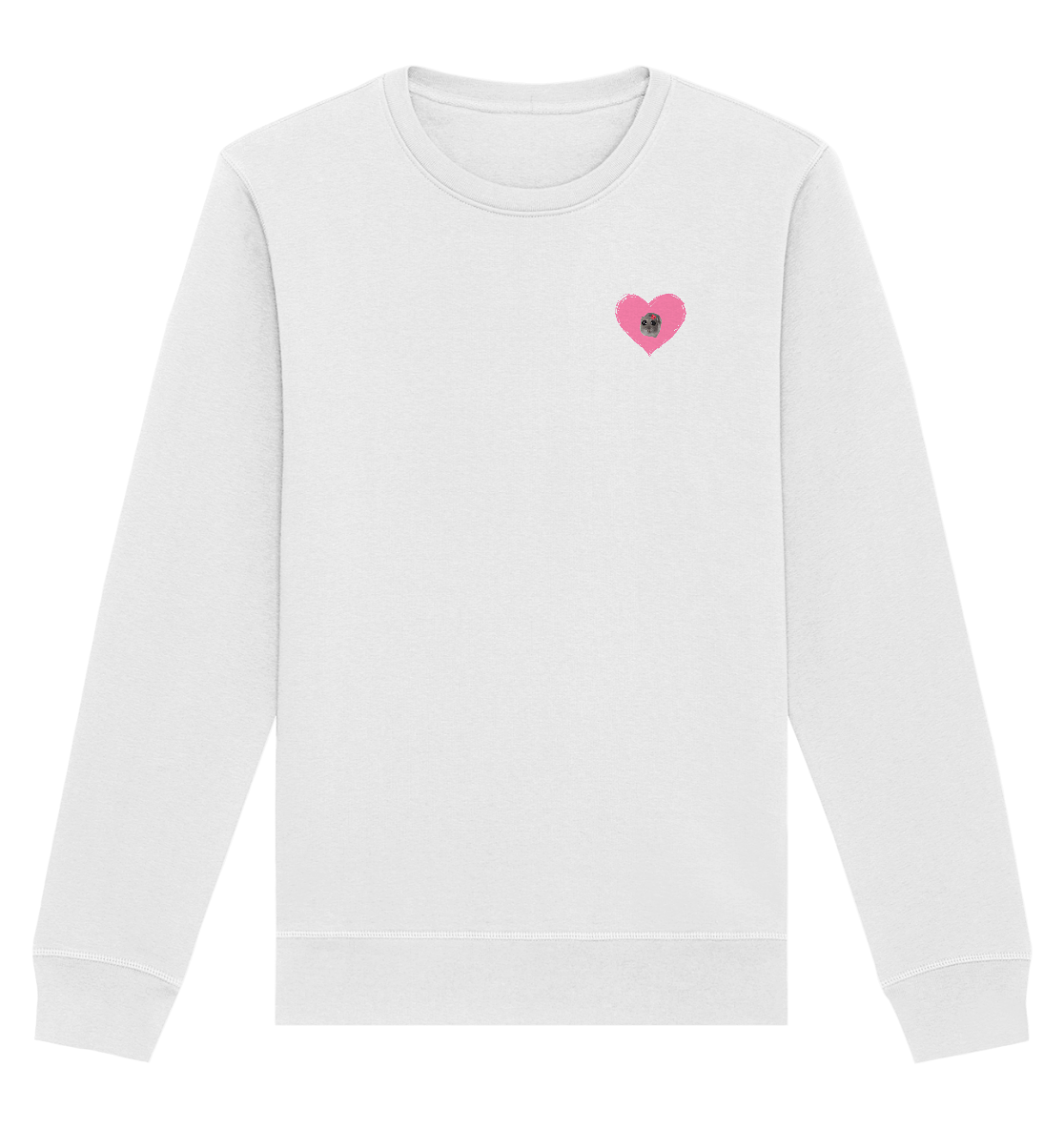 Herz Hamsti - Organic Basic Unisex Sweatshirt