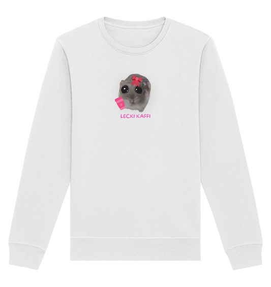 Lecki Kaffi Hamsti - Organic Basic Unisex Sweatshirt