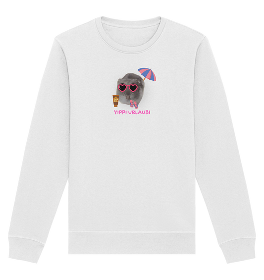 Yippi Urlaubi Hamsti - Organic Basic Unisex Sweatshirt