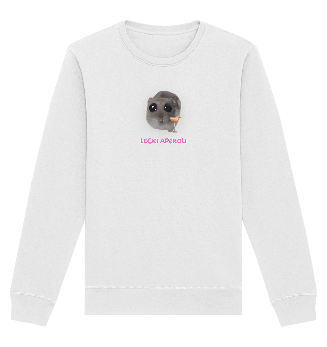 Lecki Aperoli Hamsti - Organic Basic Unisex Sweatshirt