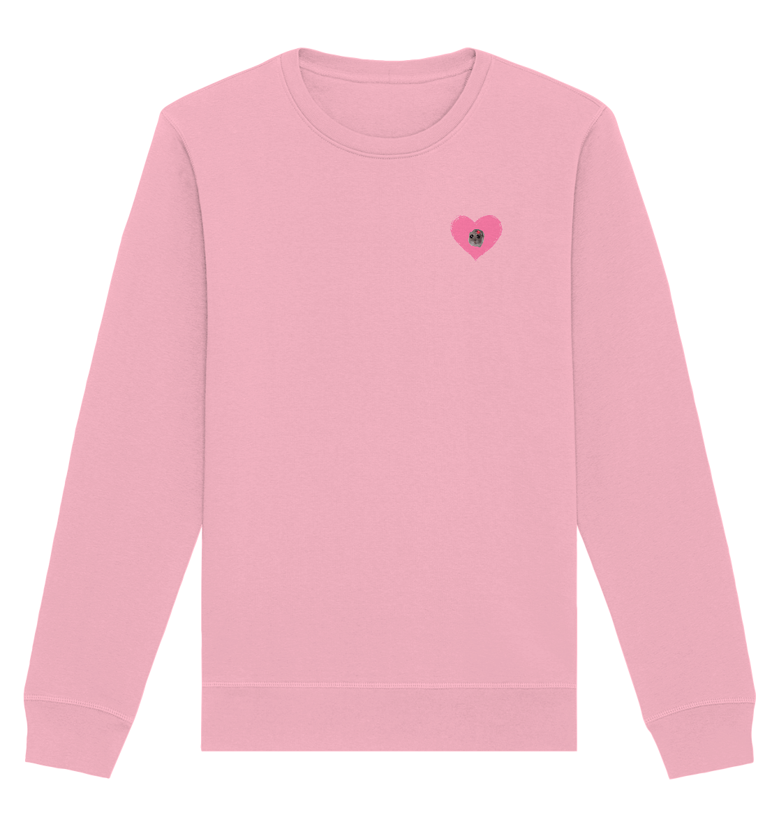 Herz Hamsti - Organic Basic Unisex Sweatshirt