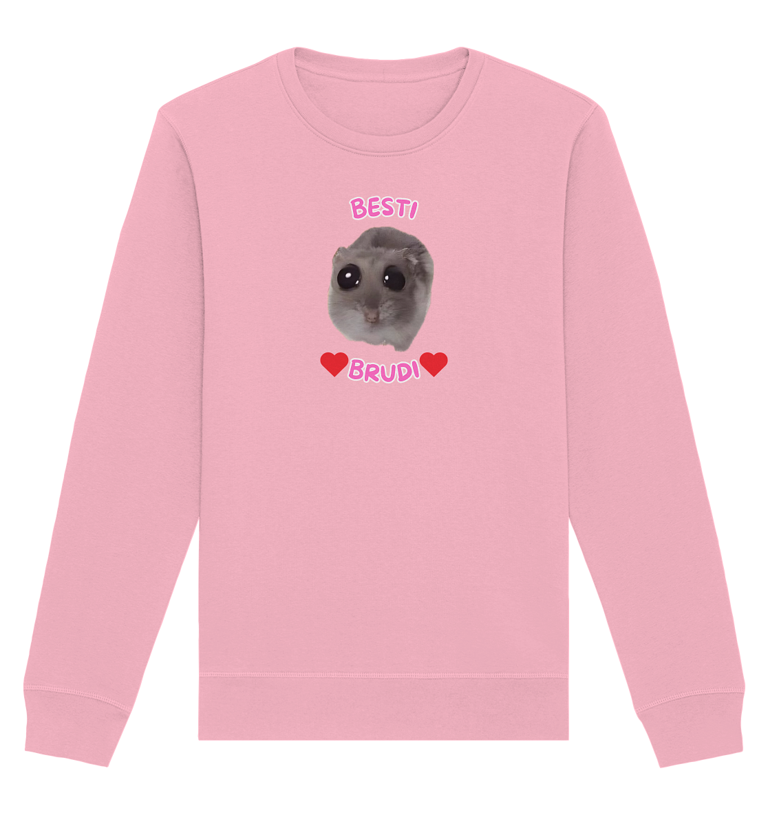 Besti Brudi Hamsti - Organic Basic Unisex Sweatshirt