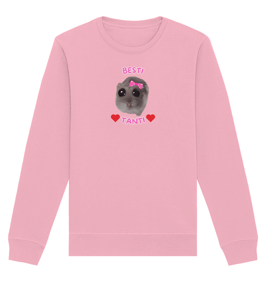 Besti Tanti Hamsti - Organic Basic Unisex Sweatshirt