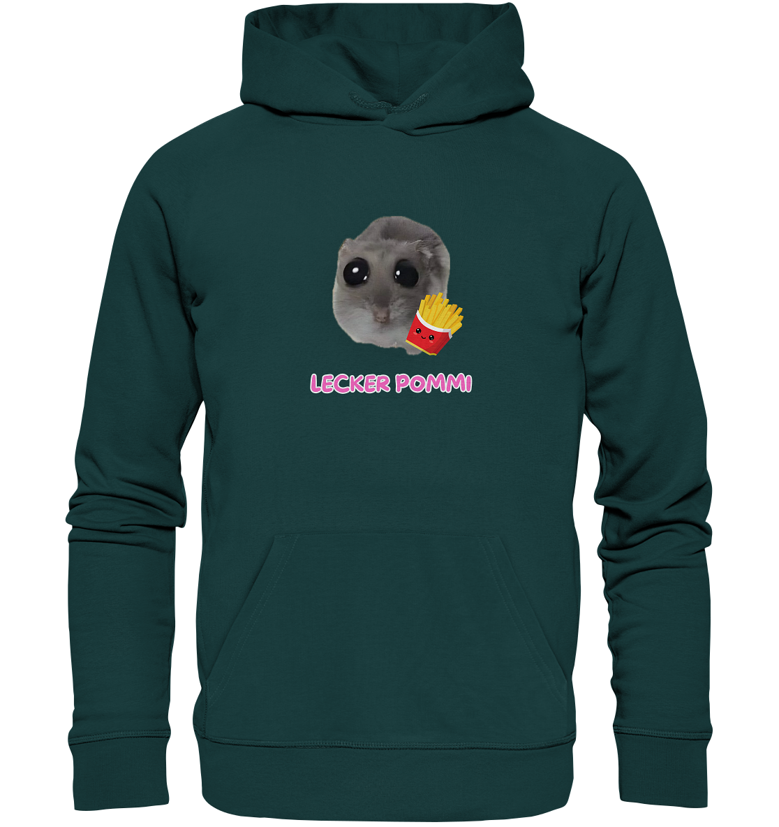 Lecker Pommi Hamsti - Organic Hoodie