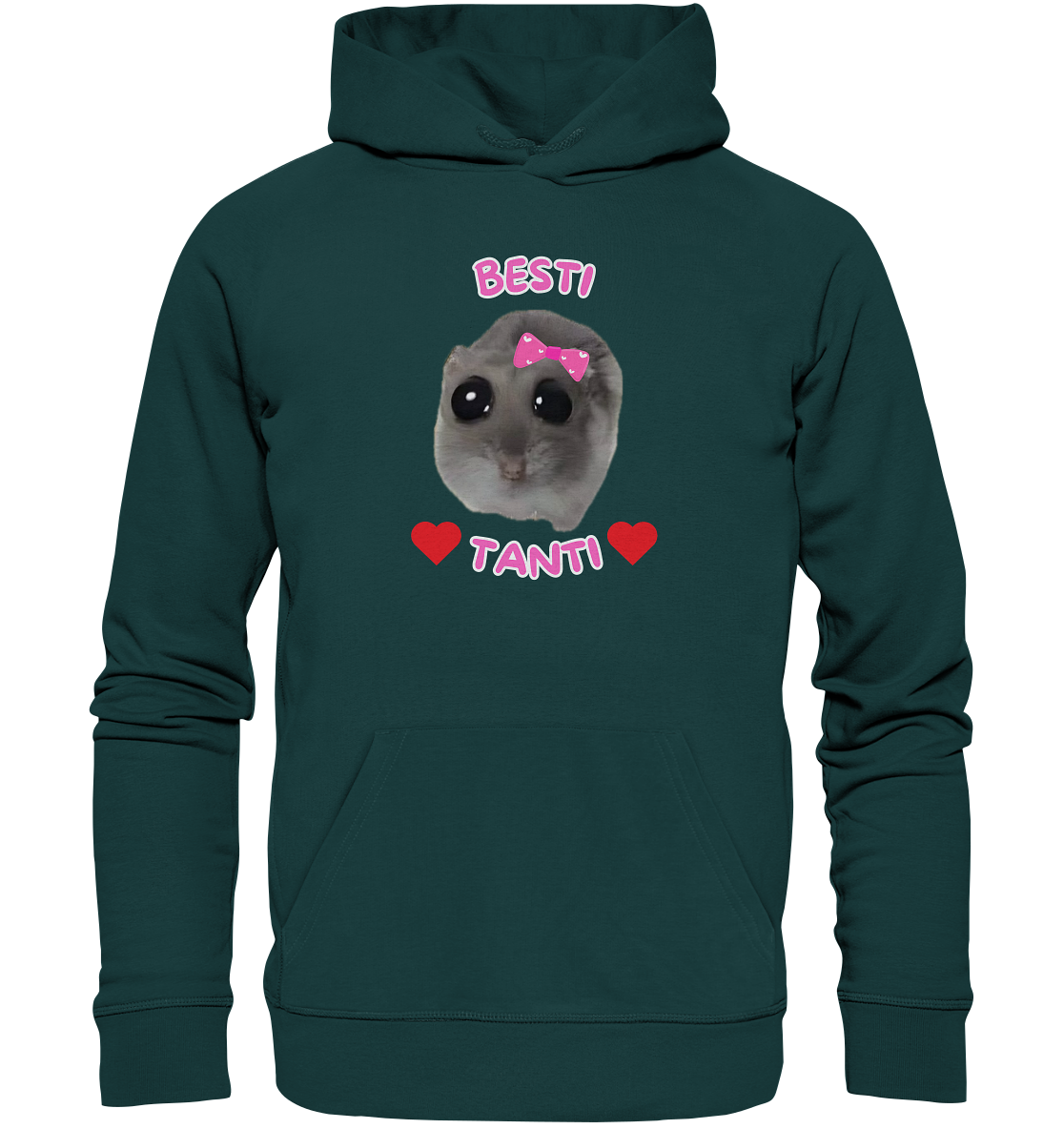 Besti Tanti Hamsti - Organic Hoodie