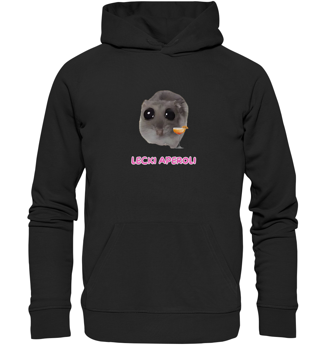 Lecki Aperoli Hamsti - Organic Hoodie
