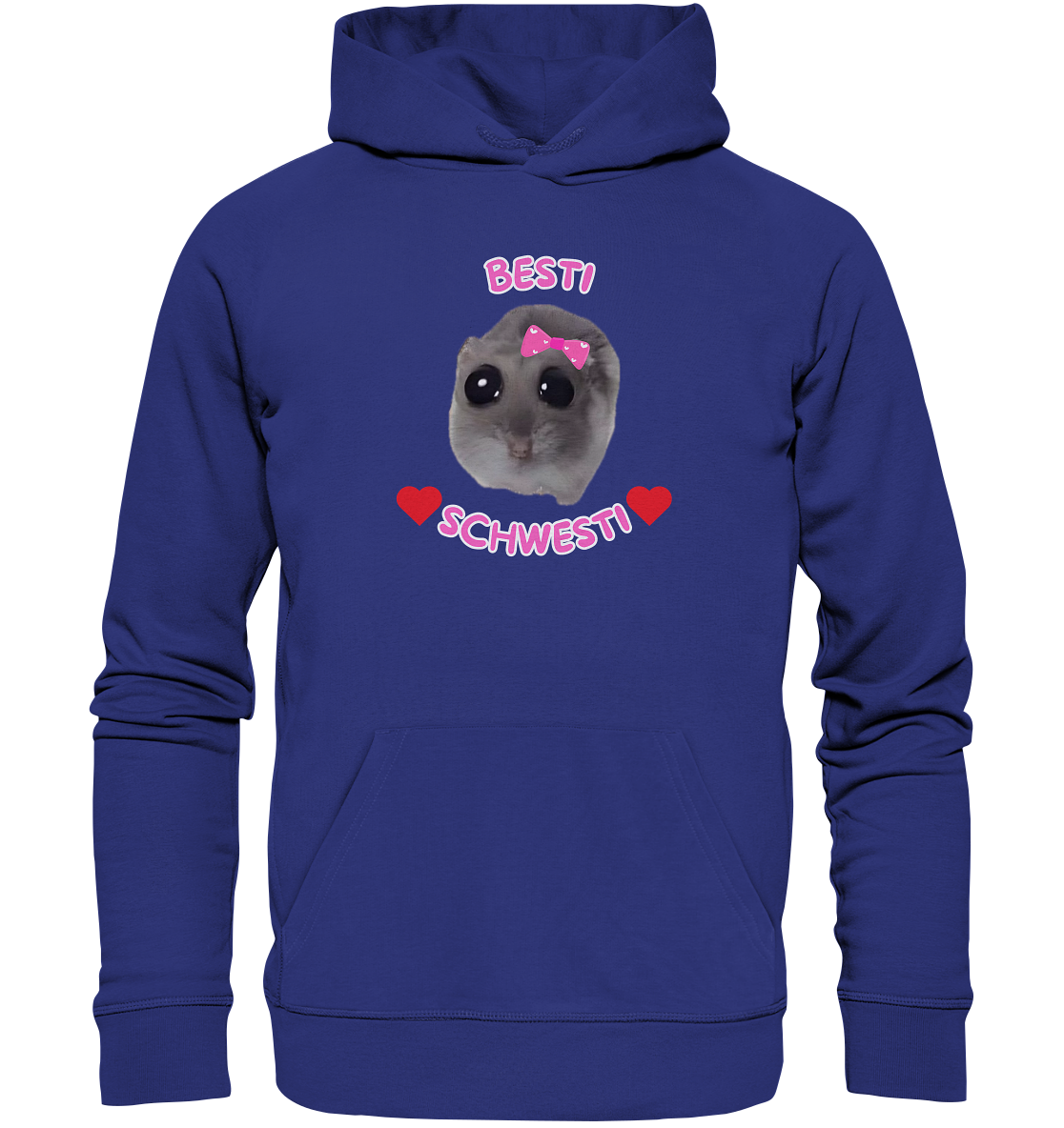 Besti Schwesti Hamsti - Organic Hoodie
