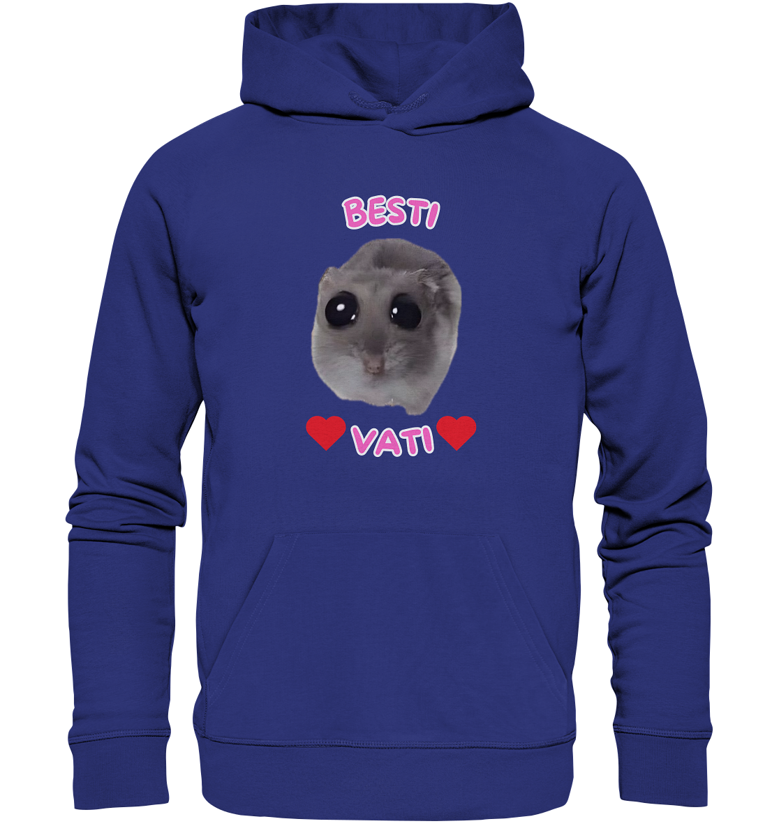 Besti Vati Hamsti Kopie - Organic Hoodie