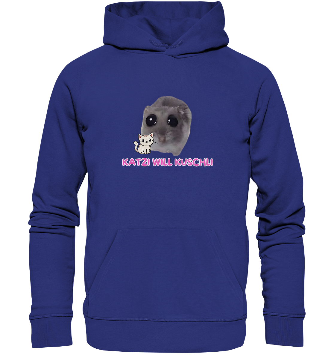 Katzi will Kuschli - Organic Hoodie