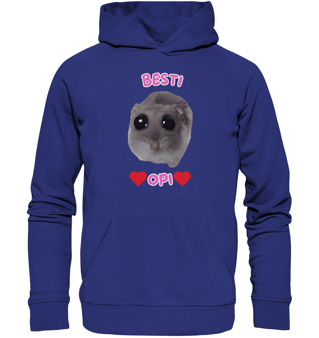 Besti Opi Hamsti Kopie - Organic Hoodie
