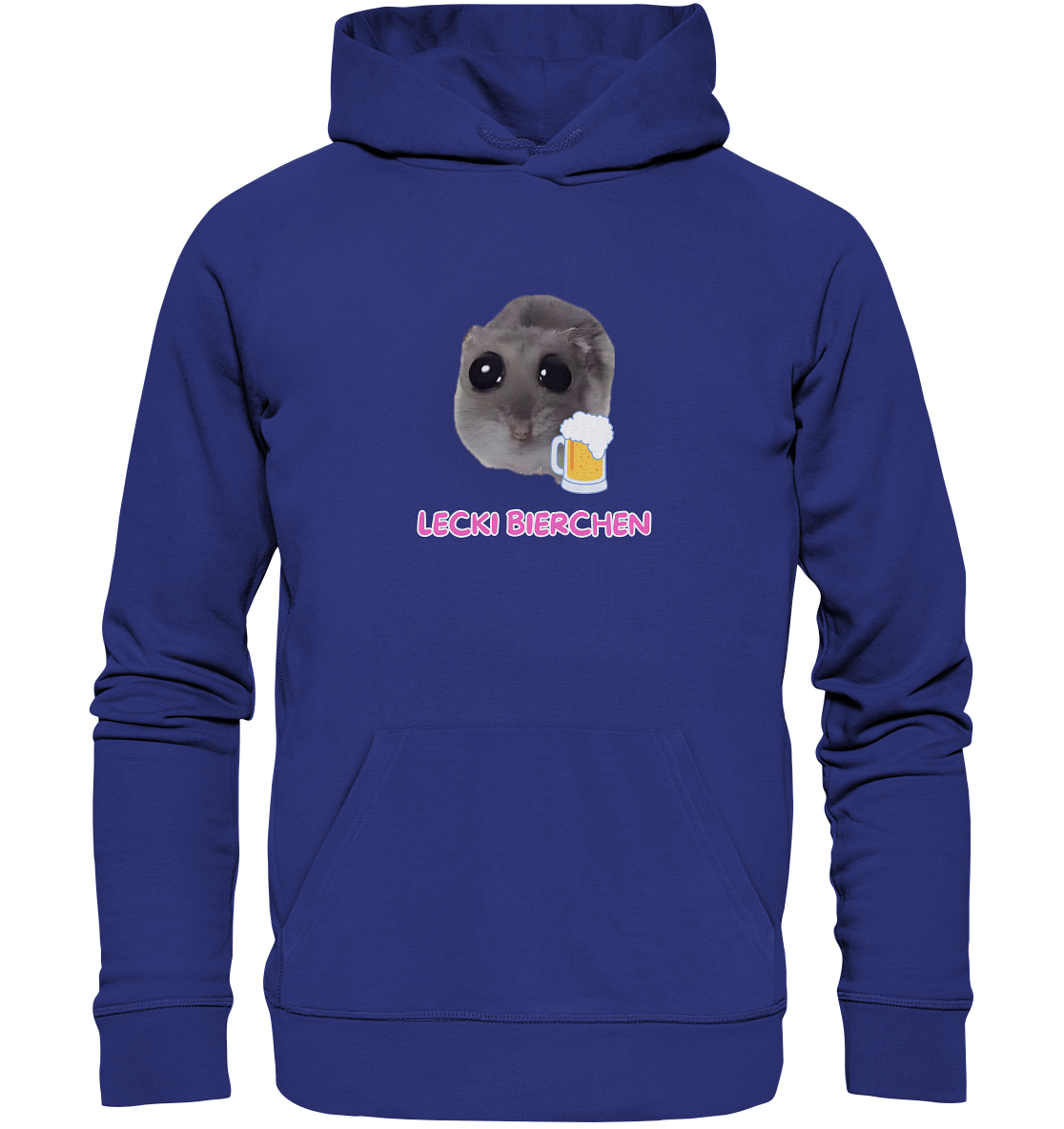 Lecki Bierchen Hamsti - Organic Hoodie