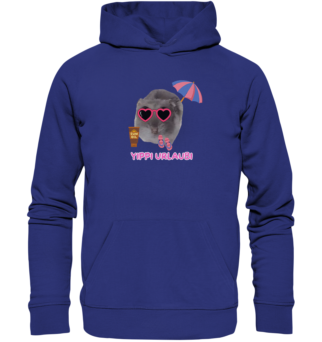 Yippi Urlaubi Hamsti - Organic Hoodie