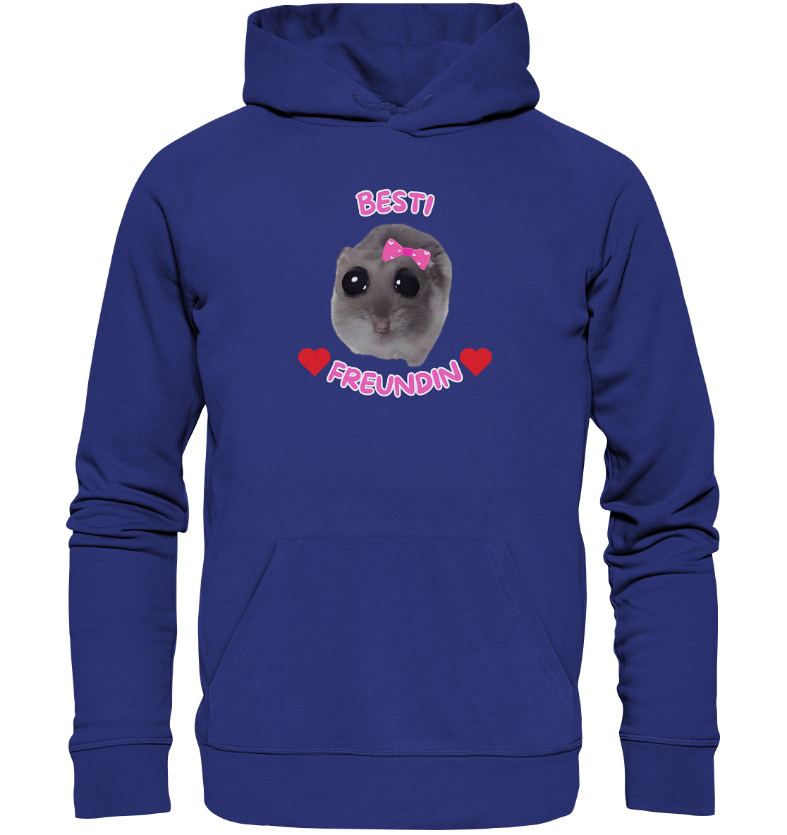 Besti Freundin Hamsti - Organic Hoodie