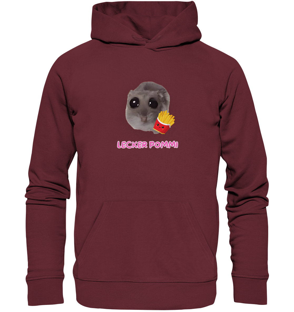 Lecker Pommi Hamsti - Organic Hoodie