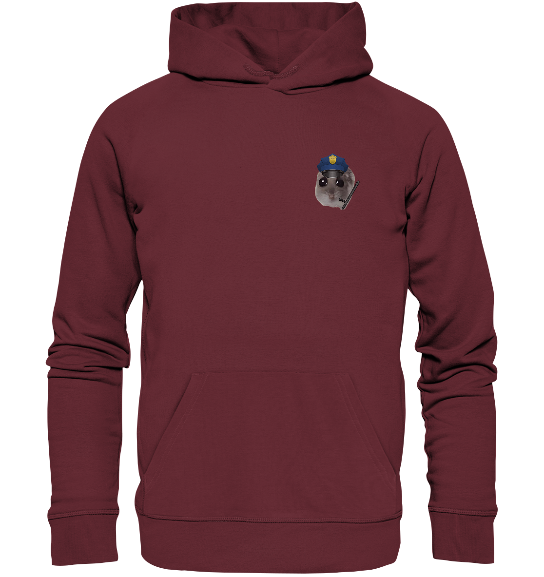 Polizei Hamsti - Organic Hoodie