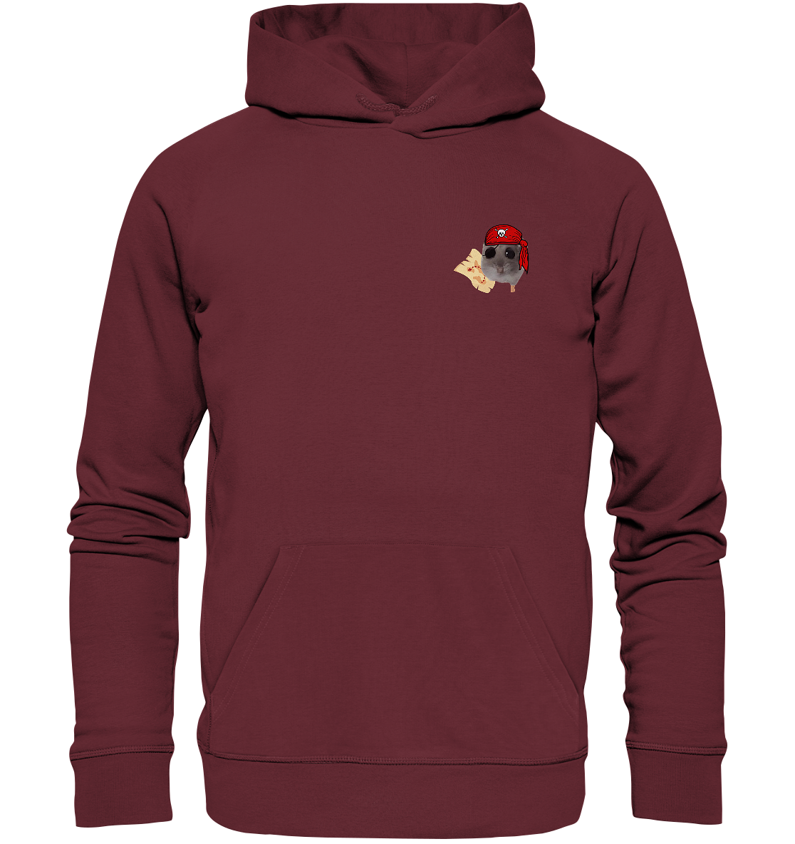 Pirat Hamsti - Organic Hoodie