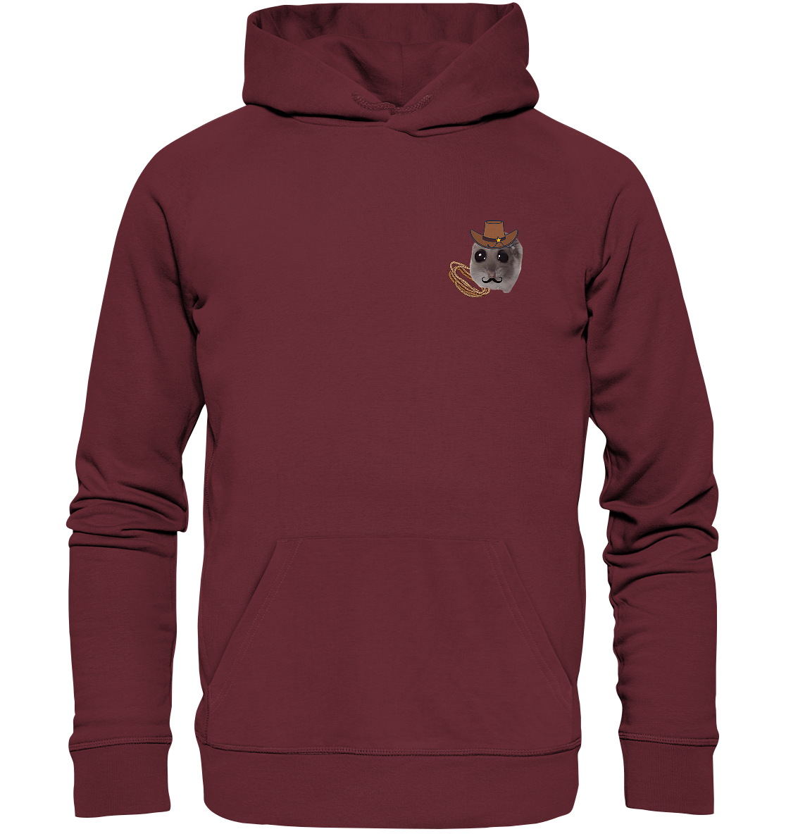 Cowboy Hamsti - Organic Hoodie