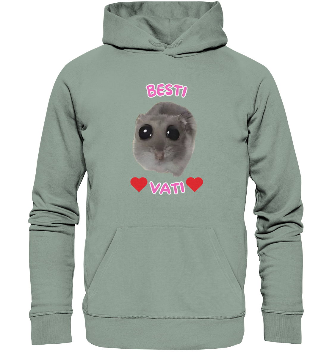 Besti Vati Hamsti Kopie - Organic Hoodie