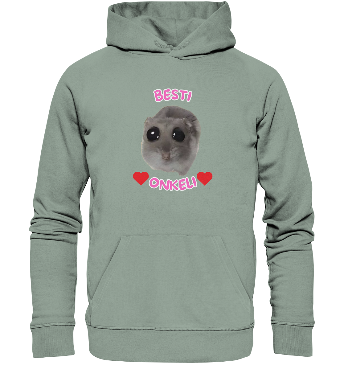 Besti Onkeli Hamsti - Organic Hoodie