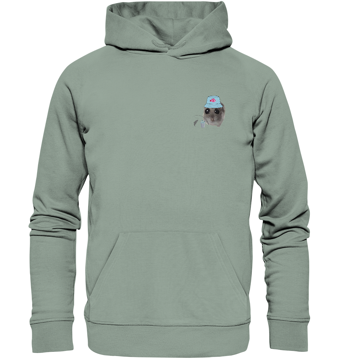 Angler Hamsti - Organic Hoodie