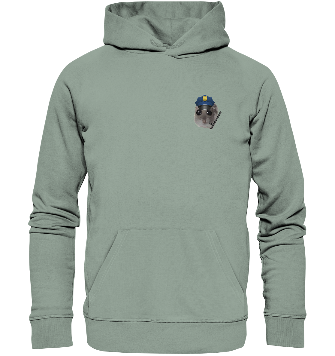 Polizei Hamsti - Organic Hoodie
