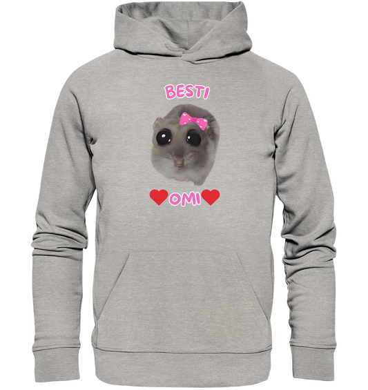 Besti Omi Hamsti - Organic Hoodie